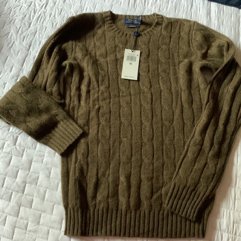 Polo by Ralph Lauren  Classic 100%Cashmere Sweater NWT